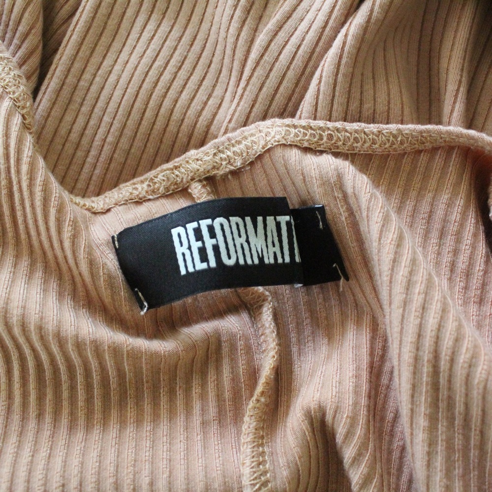 REFORMATION RIBBED MIDI DRESS - Picture 7 of 10
